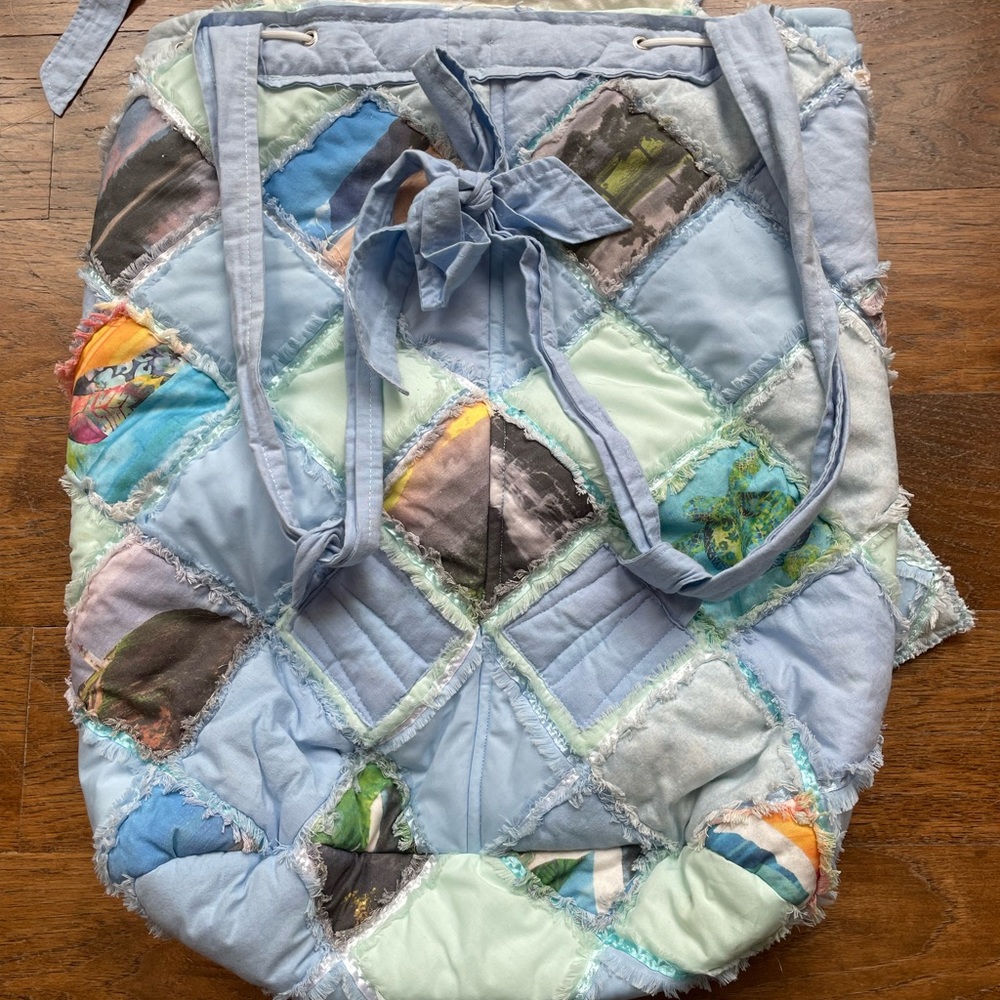 OOAK Hawaiian Quilt Backpack - Picture 2 of 6